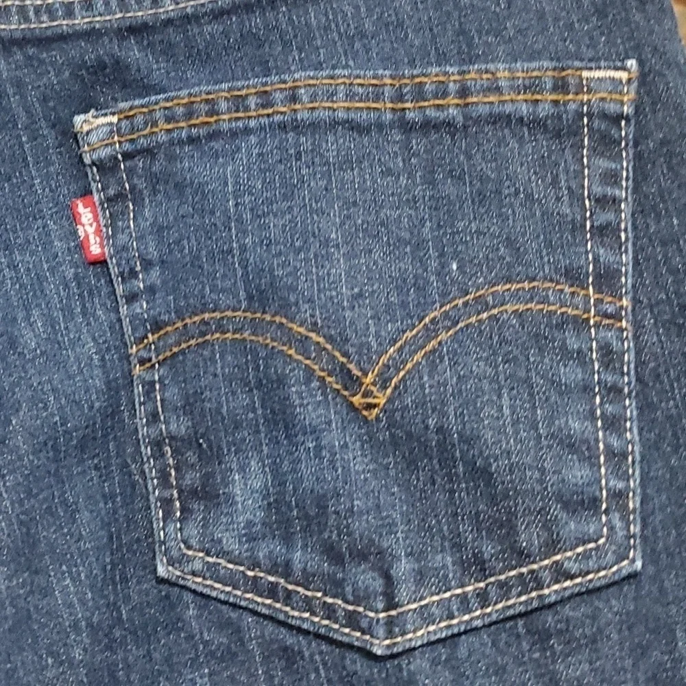 MENS LEVIS 511 BLUE DENIM JEANS W 33 L 32